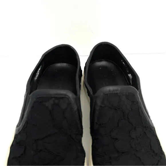 Sandro | Black Floral | Slip on | Tennis Shoes | Size EU 39