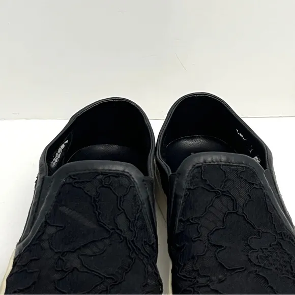Sandro | Black Floral | Slip on | Tennis Shoes | Size EU 39