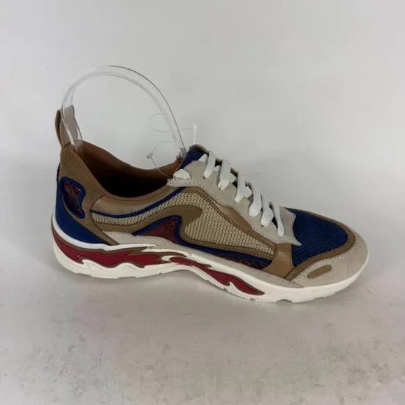Sandro Paris the Iconic Flame Athletic Shoes Women 6.5 Multicolor Low Top