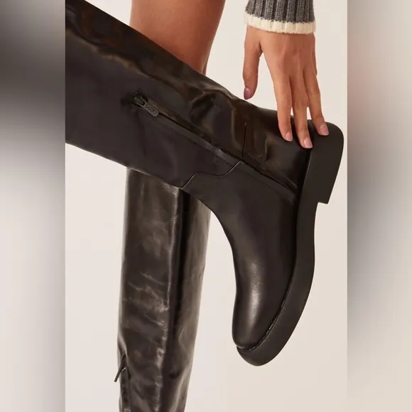 SARTO By Franco Sarto | Eliza Knee High Boots Brown Leather Size 8