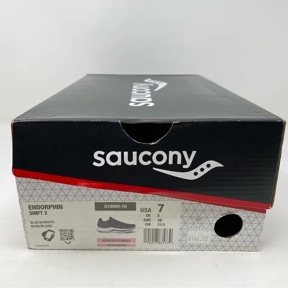 Saucony Endorphin Shift 2 Women’s Running Shoes Black / White