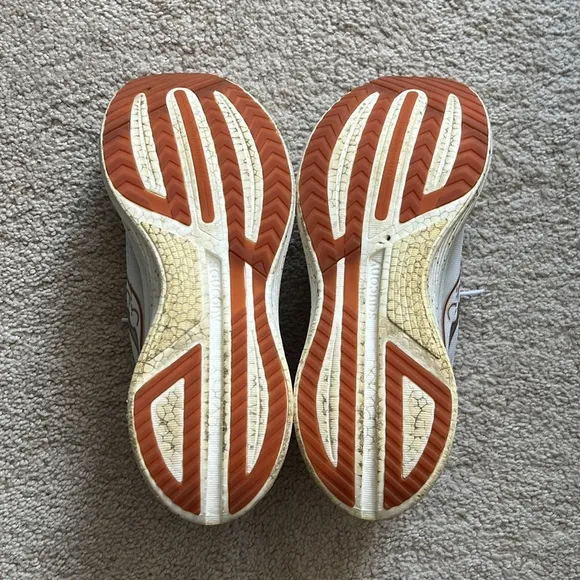 Saucony Endorphin Speed 3 Men's Running Shoes Size 10 M white / gold / gum