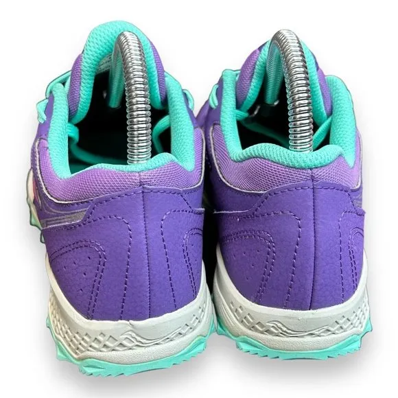 Saucony Girls Cohesion TR14 SK165563 Purple Running Shoes Sneakers‎ Size 6 M