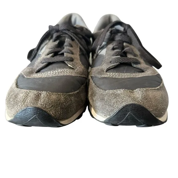 Saucony Jazz Low Pro Shoes Mens 12 Grey Suede Fabric Athletic Running Athleisure