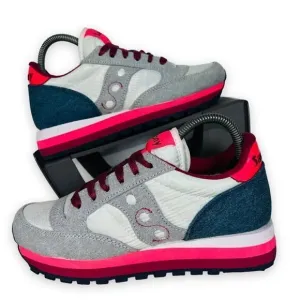 Saucony Jazz Triple Pink / Blue Denim S60567-1 Women's 5