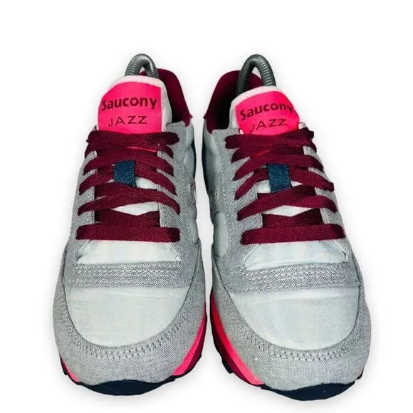 Saucony Jazz Triple Pink / Blue Denim S60567-1 Women's 5