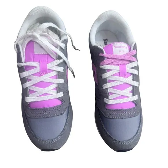 Saucony Kids Originals Jazz Original (Gray/Pink) Girls Shoes 2.5 NWT