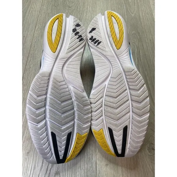 Saucony Kinvara 12 Shoes Men 11.5 Reverie White Black Race Run Athleisure S20619