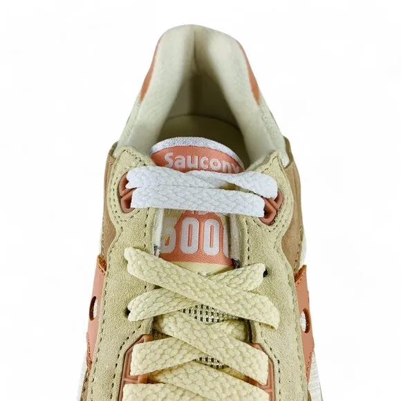 Saucony Shadow 5000 Men's Shoes Cream Salmon Athletic Sneakers S70665-39