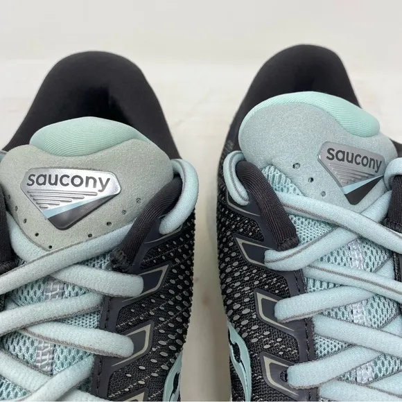 Saucony Triumph 18 Charcoal/Sky Athletic Running Shoes