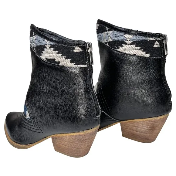 Sbicca | Women’s‎ 7 | Aztec Print Ankle Bootie Shootie Vintage Collection