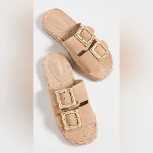 Schutz Enola Rope Platform Sandals