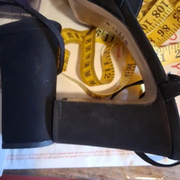 Schutz Keene  Black Criss Cross Platform Sandals 8.5 NWD
