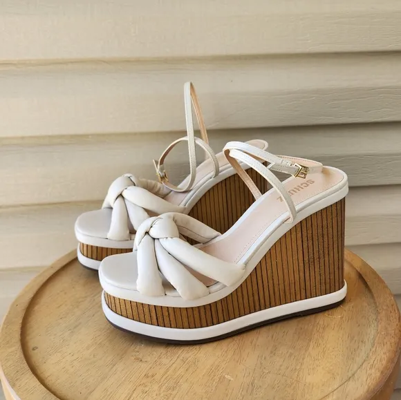 Schutz Mindy wedge sandals