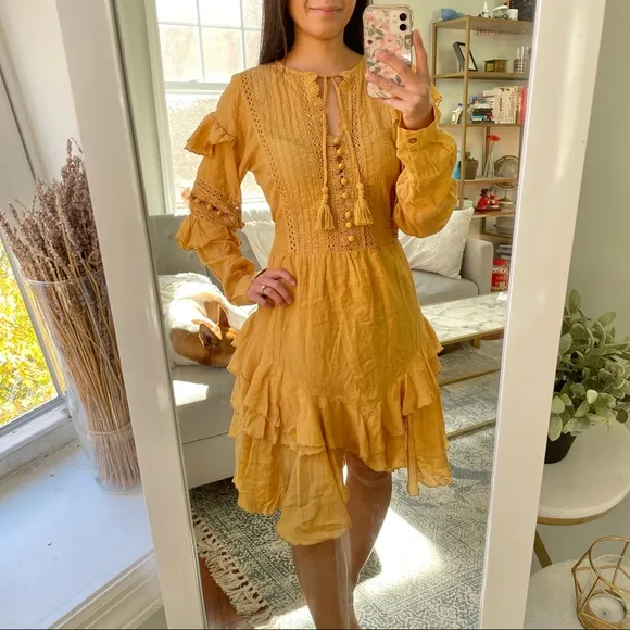 Sea New York Weatherly Pom Pom Dress