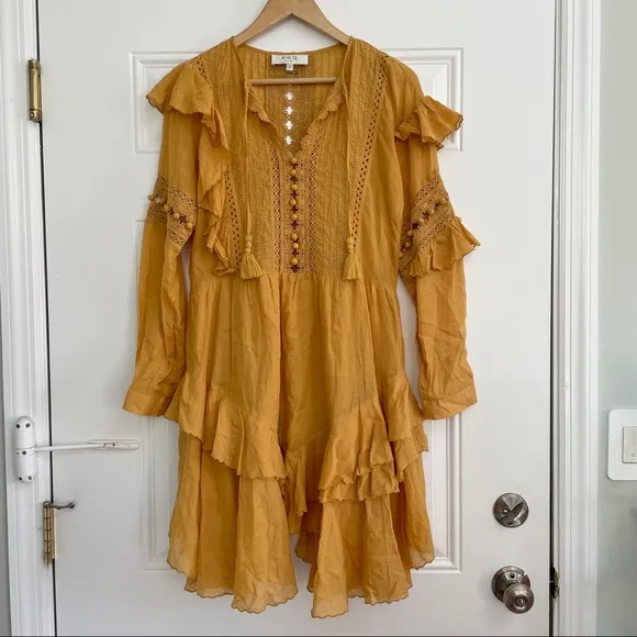Sea New York Weatherly Pom Pom Dress