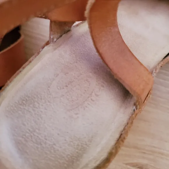 Sempre Di leather platform sandals