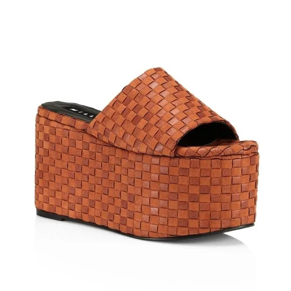Simon Miller Women's Brown Platform Shoes