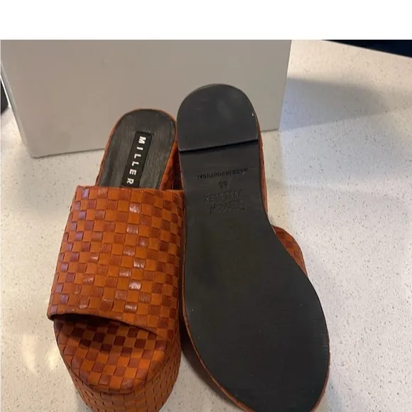 Simon Miller Women's Brown Platform Shoes
