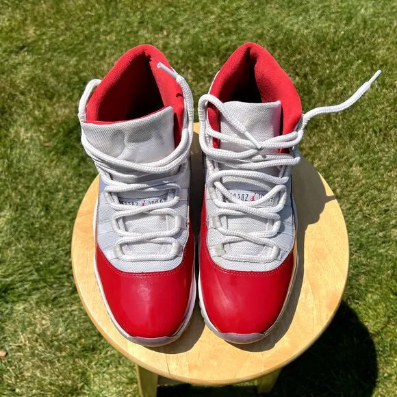 Size 10 - Nike Air Jordan 11 Retro Cherry Men's Shoes - Ships Now
