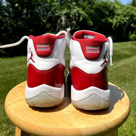 Size 10 - Nike Air Jordan 11 Retro Cherry Men's Shoes - Ships Now