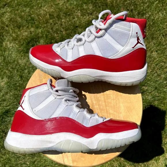 Size 10 - Nike Air Jordan 11 Retro Cherry Men's Shoes - Ships Now