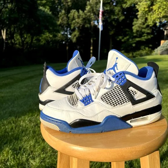 Size 10 - Nike Air Jordan 4 Retro Motorsports 2017 Men's Shoes - Ships Now