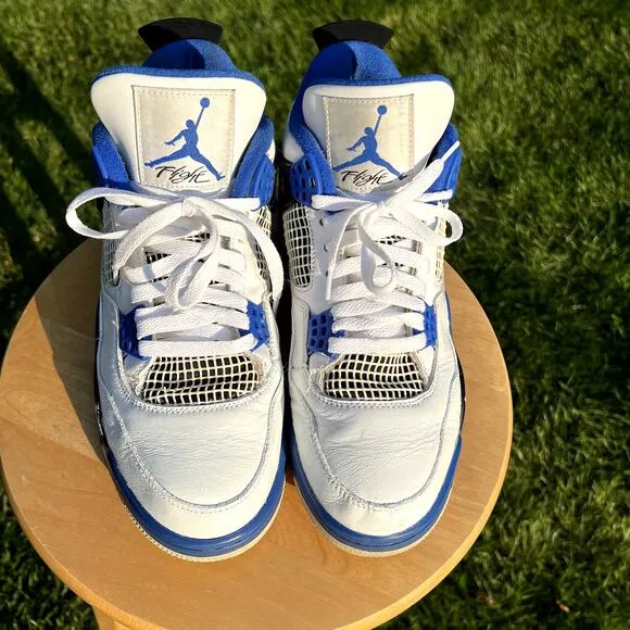 Size 10 - Nike Air Jordan 4 Retro Motorsports 2017 Men's Shoes - Ships Now