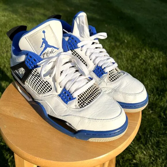 Size 10 - Nike Air Jordan 4 Retro Motorsports 2017 Men's Shoes - Ships Now