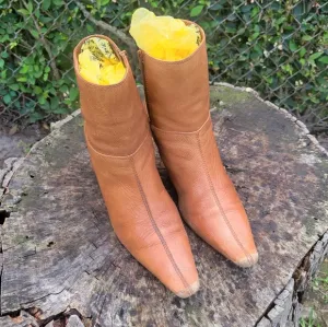 Size 10 Side Zip Point Toe Stiletto Heeled Classic Boots