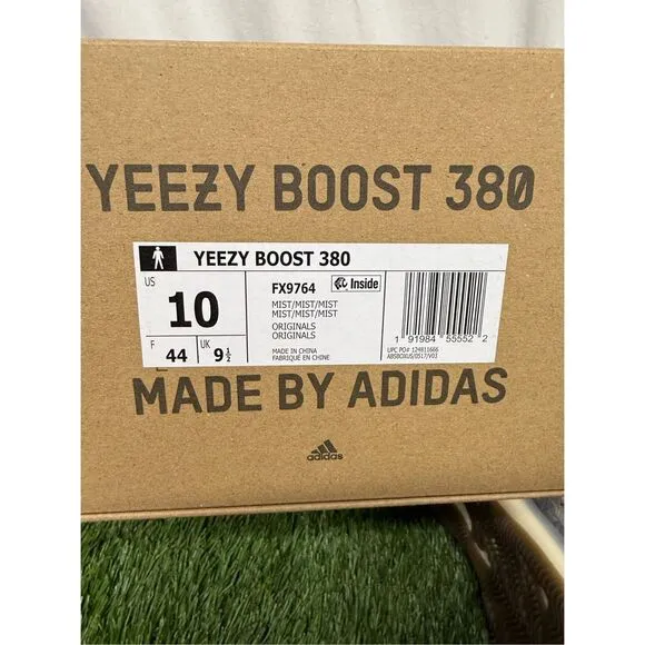 Size 10 - VNDS TRIED ON Adidas Yeezy Boost 380 Mist