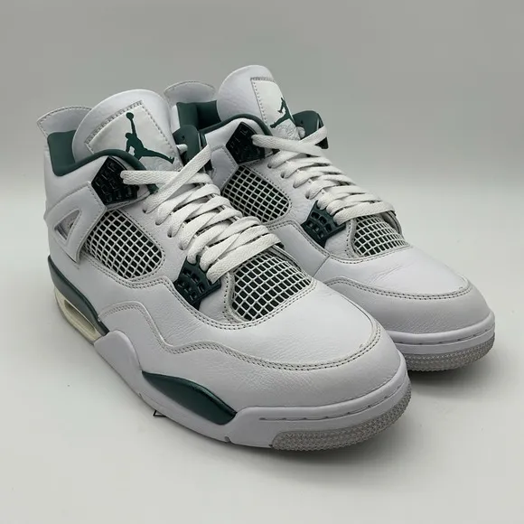 Size 10.5 - Air Jordan 4 Retro Oxidized Green (FQ8138-103)