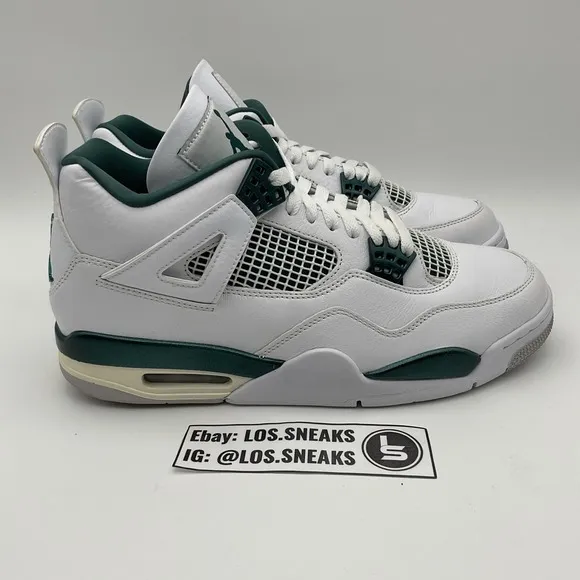 Size 10.5 - Air Jordan 4 Retro Oxidized Green (FQ8138-103)