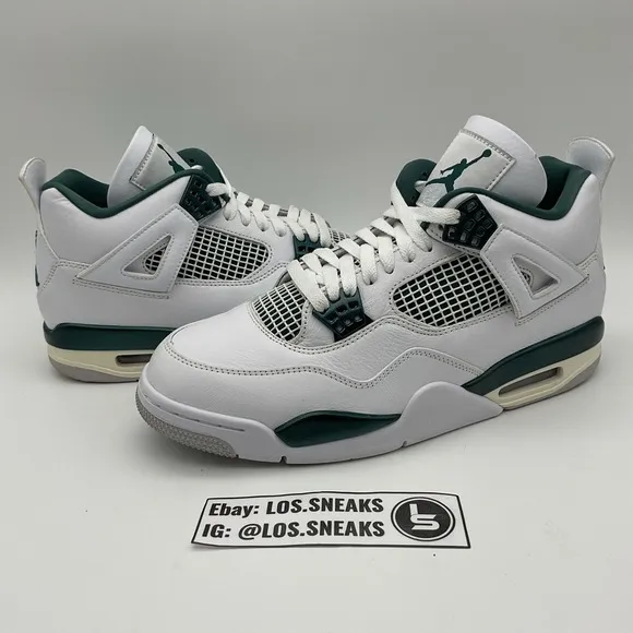 Size 10.5 - Air Jordan 4 Retro Oxidized Green (FQ8138-103)
