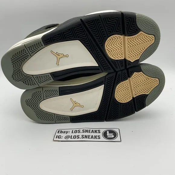 Size 10.5 - Jordan 4 SE Retro Low Craft - Olive (FB9927-200)