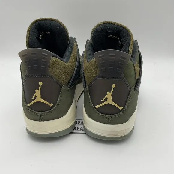 Size 10.5 - Jordan 4 SE Retro Low Craft - Olive (FB9927-200)