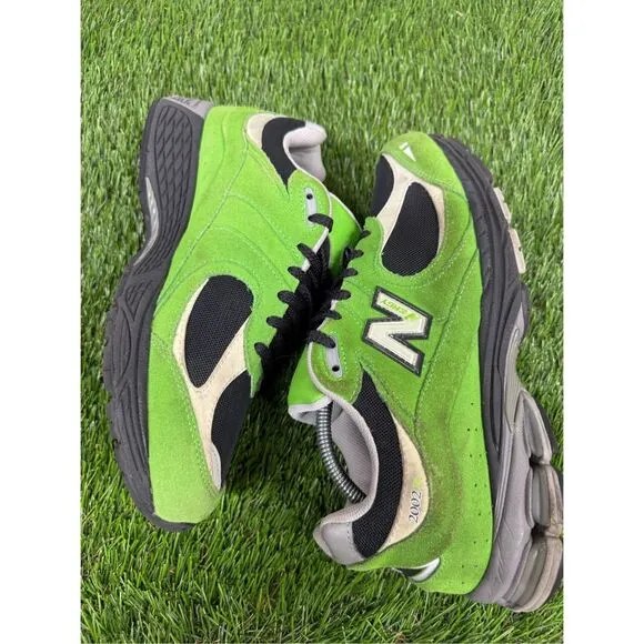 Size 10.5 - New Balance 2002R Good Vibes Pack - Green Apple Suede (M2002RGZ)