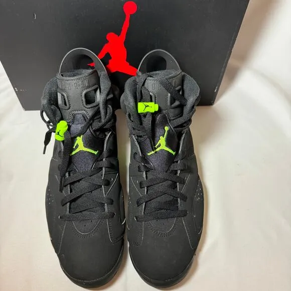 Size 11.5 - Nike Air Jordan 6 Retro Electric Green Men's Shoes