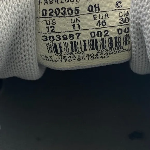 Size 12 - Men’s Nike Air Mansa Vintage shoes