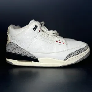 Size 12.5 - Nike Air Jordan 3 Retro White Cement Reimagined Men's Shoes