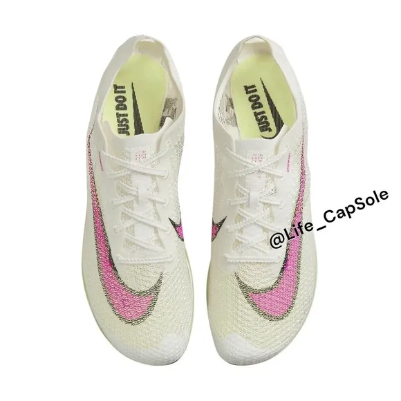 Size 13 Nike Air Zoom Victory Track &amp; Field Spikes Sail Pink CD4385-101 Men's