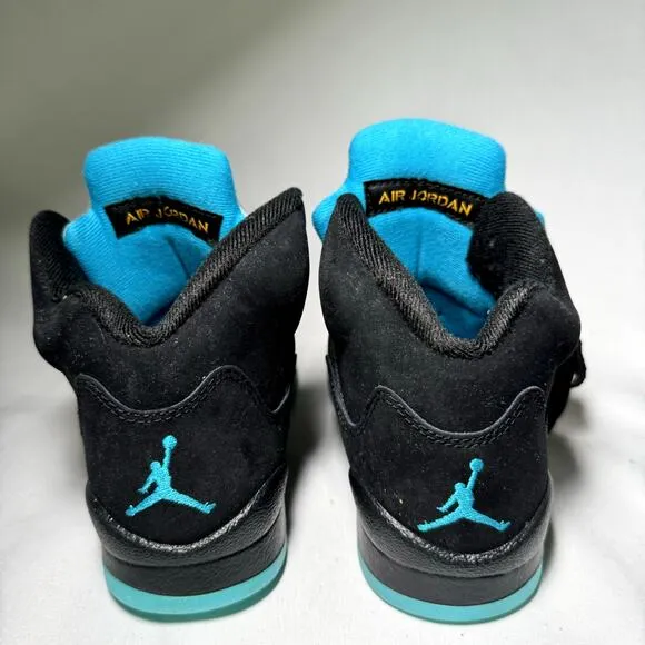 Size 4 - Nike Air Jordan 5 Retro GS Aqua Men's Shoes