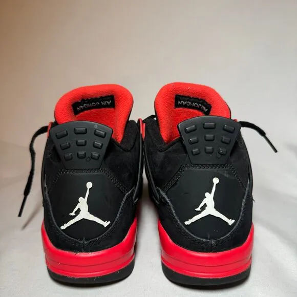 Size 5 - Nike Air Jordan 4 Retro GS Red Thunder Men's Shoes