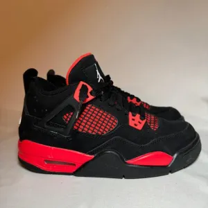Size 5 - Nike Air Jordan 4 Retro GS Red Thunder Men's Shoes