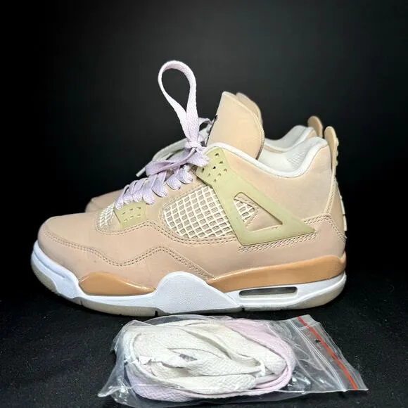 Size 5.5 - Wmns Nike Air Jordan 4 Retro Shimmer Women's Shoes