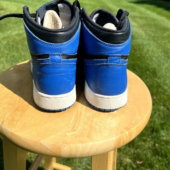 Size 6 - Nike Air Jordan 1 Retro High OG BG Royal 2017 Men's Shoes - Ships Now