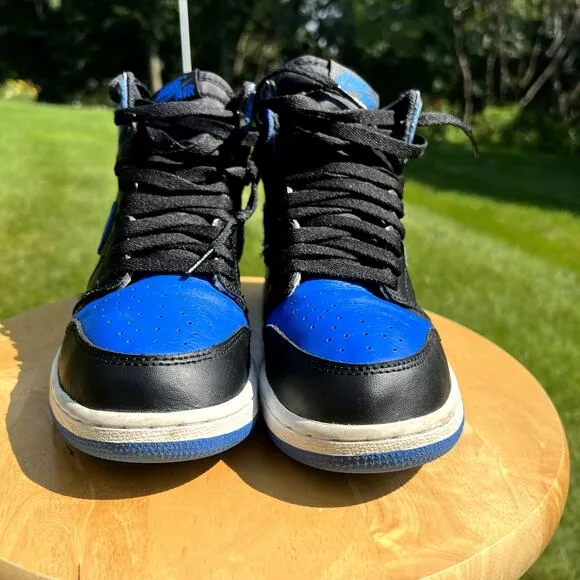 Size 6 - Nike Air Jordan 1 Retro High OG BG Royal 2017 Men's Shoes - Ships Now