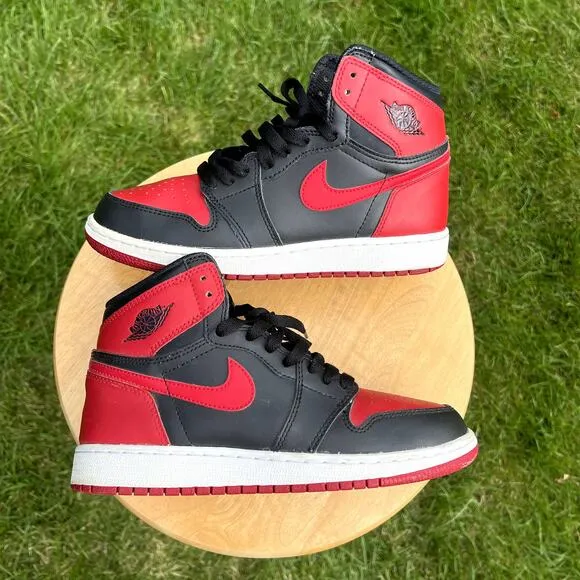 Size 6 - Nike Air Jordan 1 Retro High OG GS Banned 2016 Men's Shoes - Ships Now