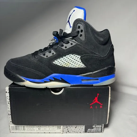 Size 6.5 - Nike Air Jordan 5 Retro GS Racer Blue Men's Shoes