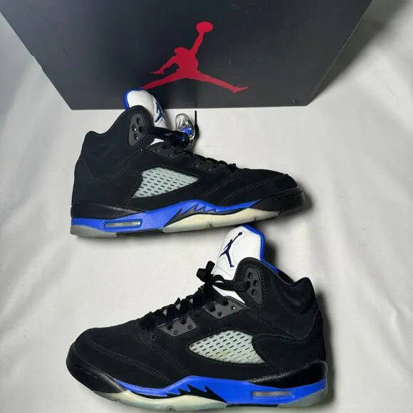 Size 6.5 - Nike Air Jordan 5 Retro GS Racer Blue Men's Shoes